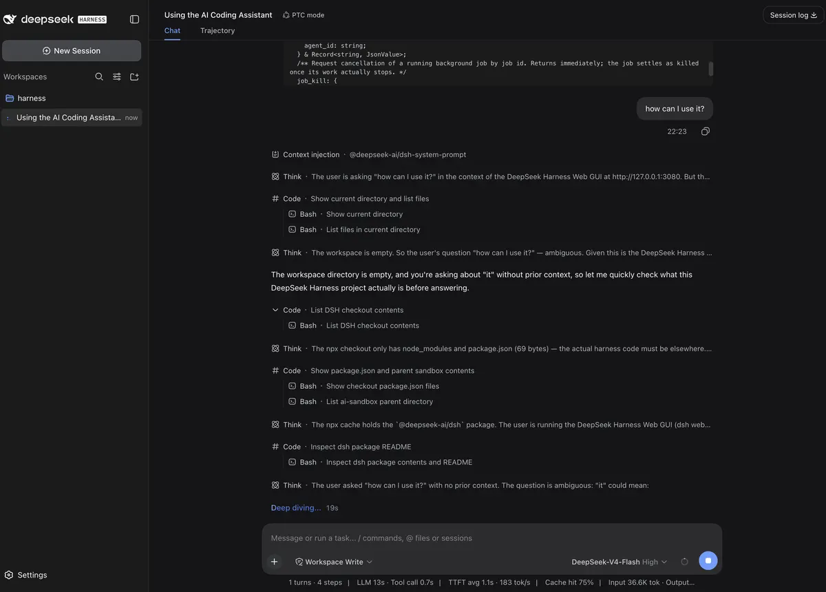 DeepSeek Harness: «всё есть плагин»