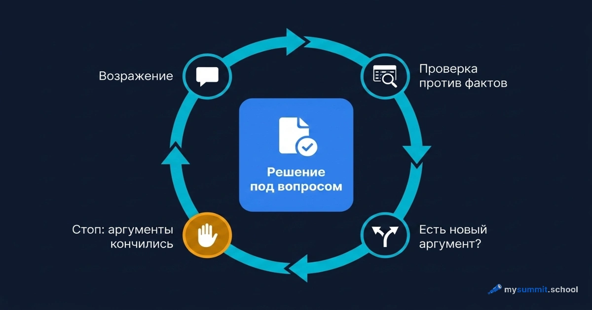 ИИ-агент, который спорит с вашим решением, пока не проиграет