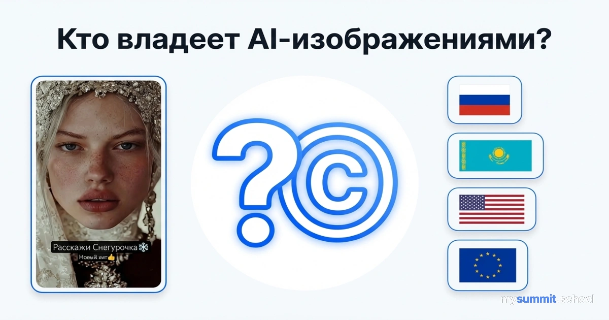 Кто владеет картинкой, созданной Nano Banan? Разбор правил 8 платформ