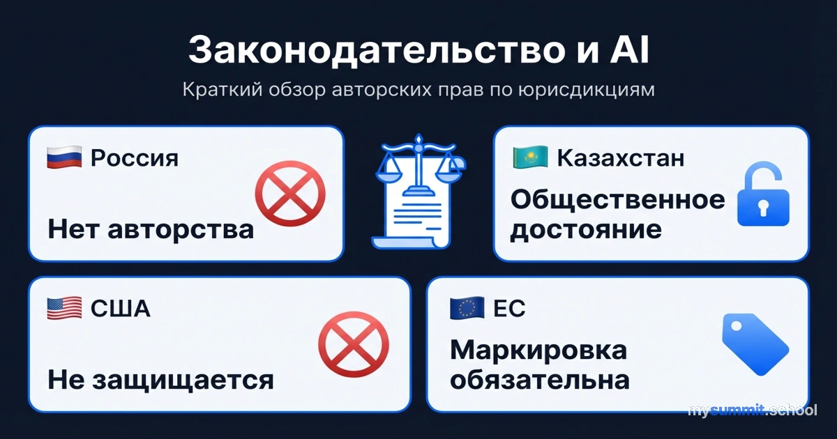 Авторское право на AI-изображения в 2026: что можно и нельзя