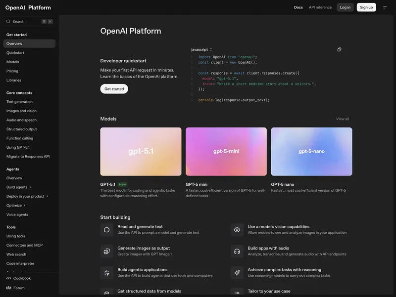 Модели OpenAI