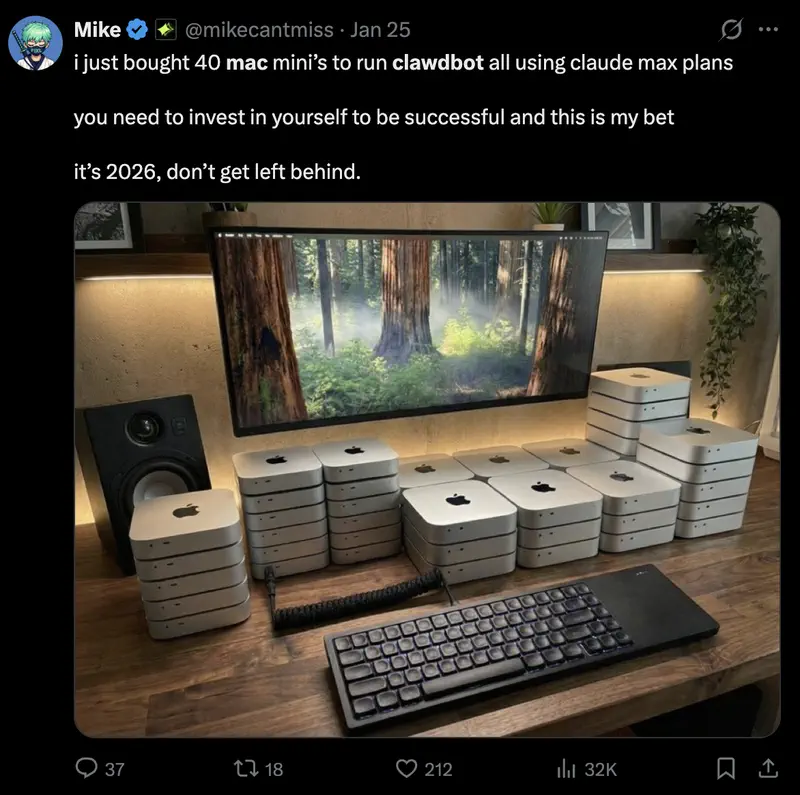 Hype на Mac Mini