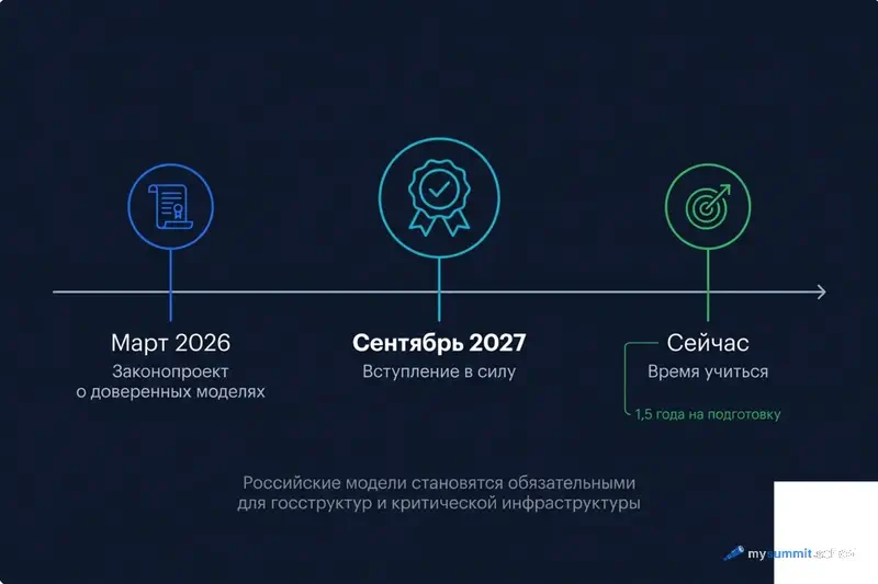 Законопроект о доверенных моделях ИИ: от проекта до вступления в силу