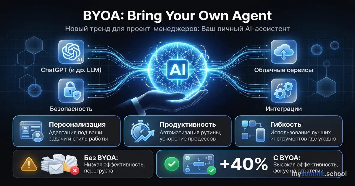 BYOA – новый тренд управления проектами: как ИИ-агенты меняют PM в 2025