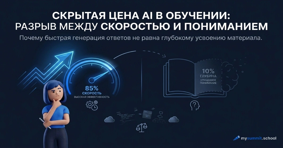 Иллюзия эффективности: тёмная сторона ИИ в образовании
