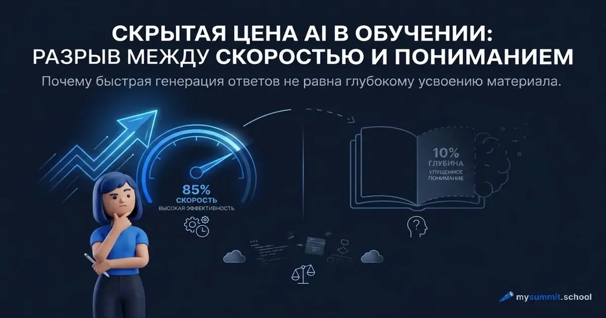 Иллюзия эффективности: тёмная сторона ИИ в образовании