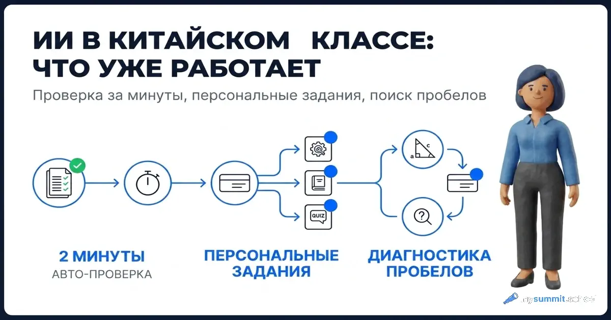 Что ИИ уже делает в китайском классе: разбор для педагога