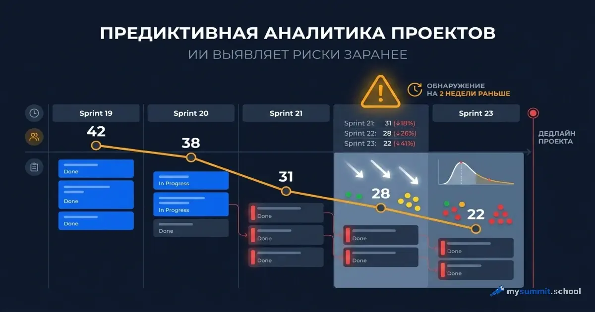 5 сигналов срыва спринта за 2–3 спринта раньше: готовые промпты для ChatGPT и Gemini